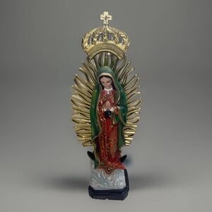 Virgin Mary‎ Guadalupe Madonna Statue Figurine Religious